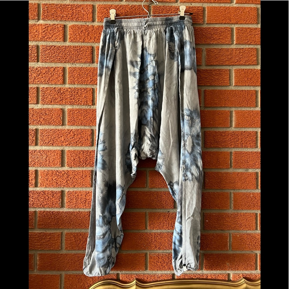One Teaspoon Slit-Leg Harem Pants OS